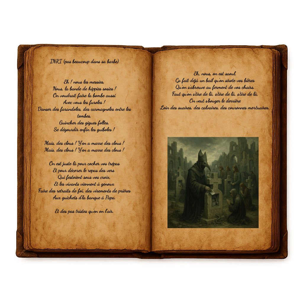 Page grimoire [A la grâce de Dieu!]