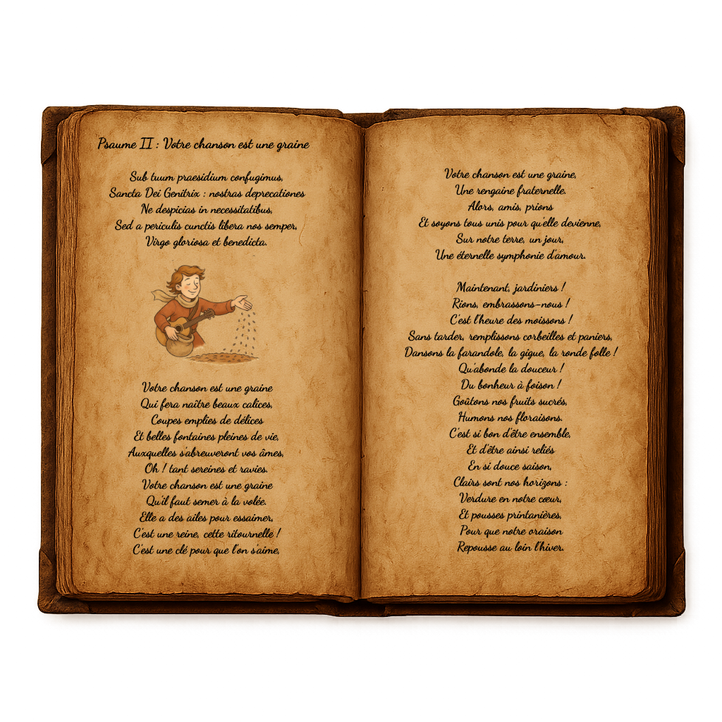 Page grimoire [Psaume II]