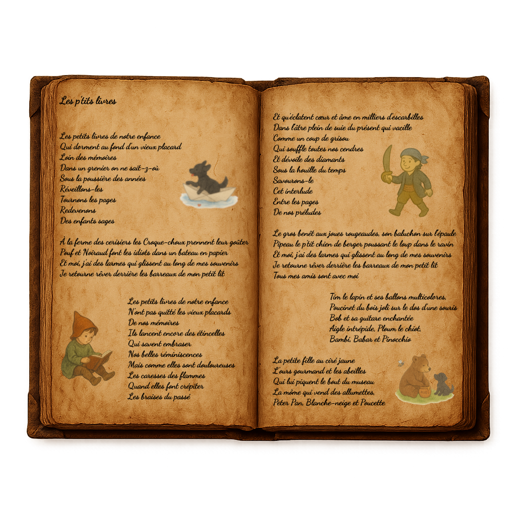 Page grimoire [Les petis livres]